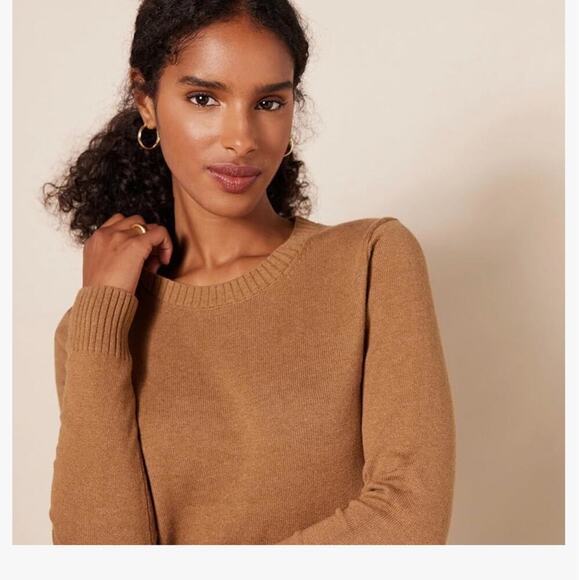 Amazon Crewneck Sweater – Orange/Tan – Size Small – EUC - Picture 3 of 9